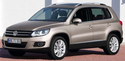 Volkswagen Tiguan - animal alunecos (rula peste) Volkswagen Tiguan - animale alunecos