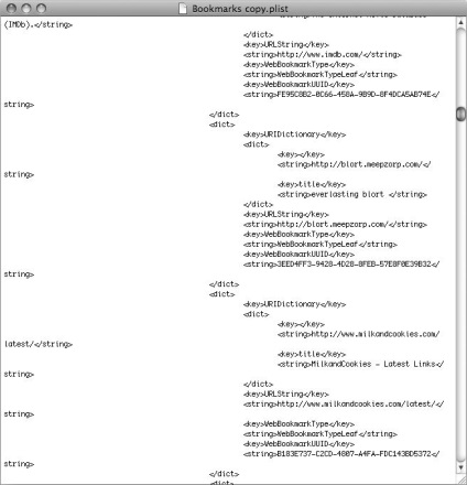 Hacking metode de lucru cu fișiere Plist în Mac OS X (click) Hacking metode de lucru cu fișiere Plist în Mac OS X