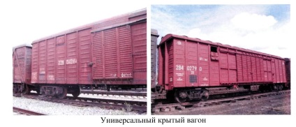 rame de caracteristici și cărucioare pentru tipuri de bază (autoturisme) Caracteristicile ramelor și principalele tipuri de vagoane