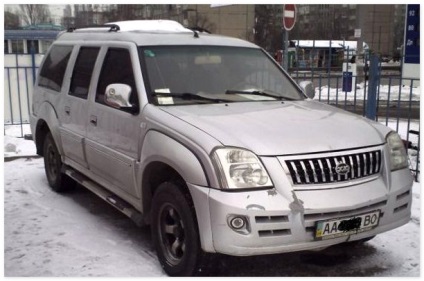 Xin kai preț x3, comentarii, fotografii (Xinkai xin kai pick-up x3 sr v suv x3 masina SUV chinezesc pickup) Xin kai x3 preț, recenzii, fotografii