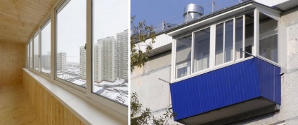 Rece logie balcon cu geamuri, geam cald, profil de aluminiu, exemple de realizare a izolației ca