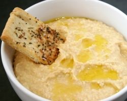 reteta Humus (felii de pâine pita) reteta hummus