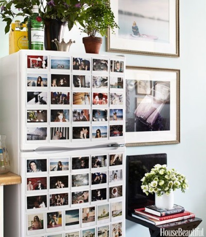 De ce și cum decora frigider - 28 exemple de fotografii (frigider inlay) De ce și cum decora frigider - 28 exemple de fotografii