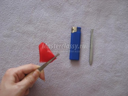 Clip cu arcuri organza (arcuri agrafelor cu fotografii din organza) Clip cu arcuri organza