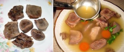 Aspic rețetă limbă de vită cu fotografii, cum de a decora (carne de vită) Aspic rețetă limbă de vită cu fotografii, modul de a decora