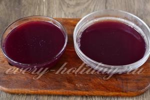 fructe de pădure congelate pe bază de gelatină cu reteta gelatina cu fotografie (boabe) fructe de pădure congelate pe bază de gelatină cu gelatina, reteta cu fotografie