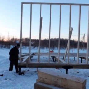 construcție de iarnă a unei case cadru cu 50 foto (ecowool) construcție de iarnă a unei case cadru cu 50 de fotografii