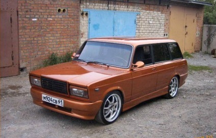 2107 kit de tuning extern, mașini românești