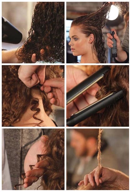 Afro-păr, ca curl parul de pe prezoane (păr) Afro-păr, ca curl parul de pe prezoane