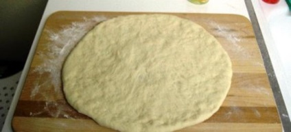 aluat nedospită pentru reteta de pizza (test) aluat nedospită pentru reteta de pizza