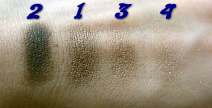 Clarins patru culori eyeshadow mineral ombre min - RALE 4 couleurs, №11 pădure (clarins) Clarins patru culori ochi mineral umbra min ombre - RALE 4 couleurs, №11 pădure