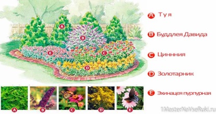 circuite de aterizare flowerbeds (una crește la fața locului) Circuit flowerbeds aterizare