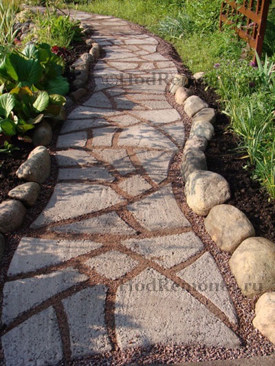 alei de grădină decorative din beton turnat în matrițe cu mâinile lor (beton) alei de grădină decorative din beton turnat în matrițe cu mâinile lor