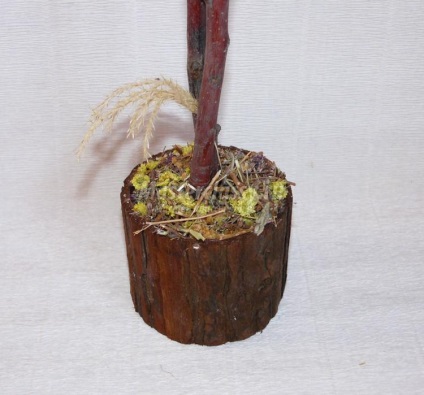 arbore decorativ de flori uscate (flori uscate, arbore decorativ) arbore ornamental de flori uscate