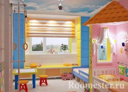 Camera pentru copii pentru copii de diferite sexe - cele mai bune fotografii ale ideilor interior (foto) Camera pentru copii pentru copii de diferite sexe - cele mai bune fotografii ale ideilor interioare