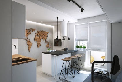 Design dormitor apartament fotografie interior, ideea de a re-planificare (foto) Design dormitor apartament fotografie interior, ideea de a re-planificare
