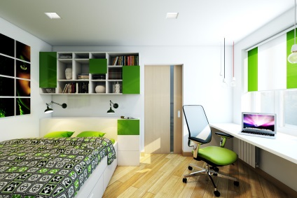 Design dormitor apartament fotografie interior, ideea de a re-planificare (proiectare) Design dormitor apartament fotografie interior, ideea de a re-planificare