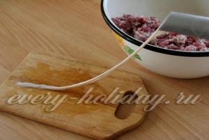 salam de casa din carne de porc, coapte în cuptor (cuptor) salam de casa din carne de porc, coapte în cuptor