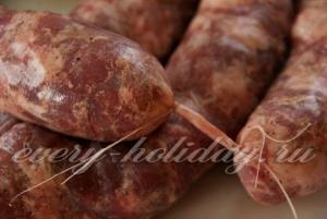 salam de casa din carne de porc, coapte în cuptor (cuptor) salam de casa din carne de porc, coapte în cuptor