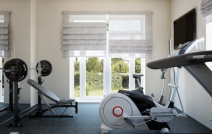 Acasă sală de sport cu mâinile (sala de sport) sală de gimnastică acasă cu mâinile lor