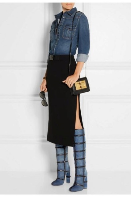 Jeans Boots (18 poze) (Boots) Jeans Boots (18 poze)