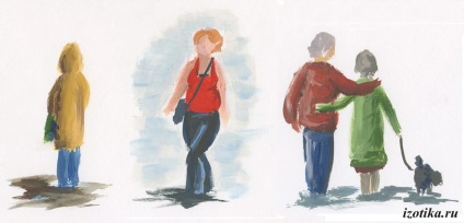 figuri umane într-un peisaj, izotika (consiliere pentru artist) figuri umane într-un peisaj, izotika