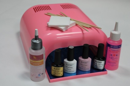 Shellac manichiură franțuzească (manichiură) shellac manichiură franțuzească