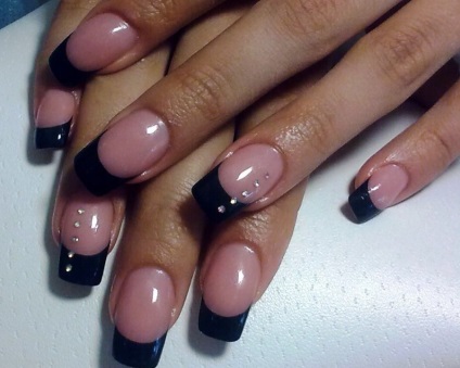 Shellac manichiură franțuzească (manichiură) shellac manichiură franțuzească