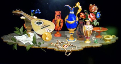 Italiană Mozaic - pictura florentin din piatră (pictură) Italiană Mozaic - pictura florentină din piatră