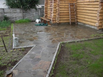 Cum să se stabilească piatra plastushku în curte, plastushki foto (video) (pentru a stabili plastushku) Cum să se stabilească piatra plastushku în curte, foto plastushki (video)