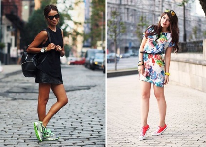 Cum de a purta o rochie cu adidași și pantofi de alergat (40 poze) (DRESS) Cum de a purta o rochie cu adidași și pantofi de alergat (40 poze)