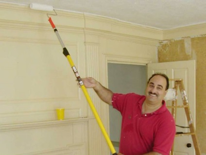 Cum se lapte de var plafonul în reparații casnice și materiale de construcție pentru apartamente și case (lapte de var) Cum se lapte de var plafonul în reparații casnice și materiale de construcție pentru apartamente și vile