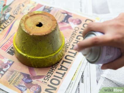 Ca oală vopsea lut (pot) Cum să picteze un vas de lut