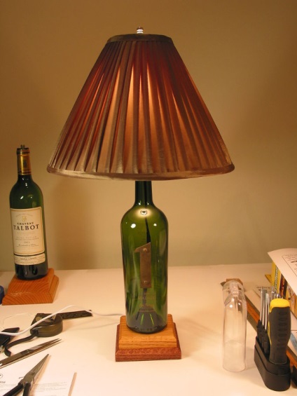 Cum se face lampa de sticle originale, x h a n d (cuie etanșanți lichid) Cum de a face lampa de sticle originale, x H a n d