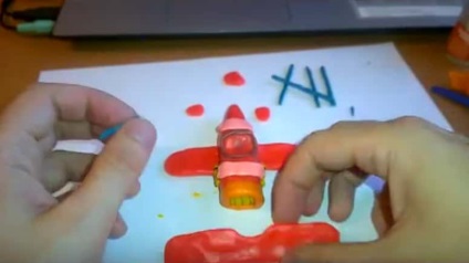 Ca plan orb plastilină (orb) Cum avion orb din plastilină