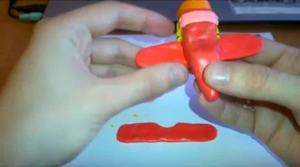 Ca plan orb de plastilină (modelare lut) Cum avion orb din plastilină