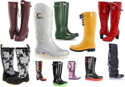 Cum de a alege cizme de cauciuc (se va obține rapid obosit) Cum de a alege wellies