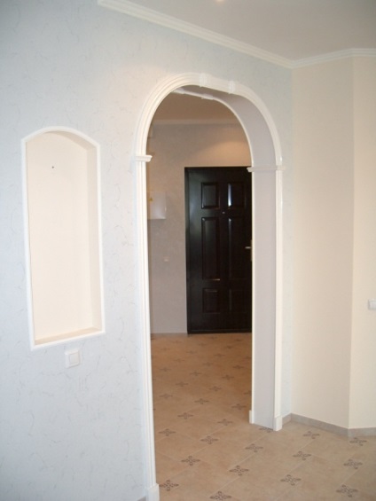 Cum să se alinieze arcul în fotografie apartament video (modul de aliniere a arcadei în apartament) Cum să se alinieze arcadei în apartament video, foto