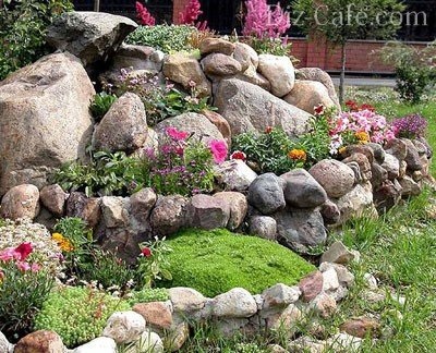 Pietre în gradina de rock design de grădină cu propriile sale mâini, bolovani pictate, diapozitive și alte (pietre) Pietre în gradina de rock design de grădină cu propriile sale mâini, bolovani pictate, diapozitive și multe altele
