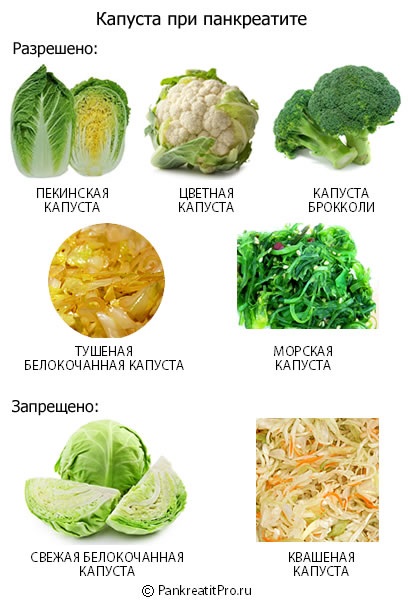pancreatită varză (pancreatită) Varza de pancreatită