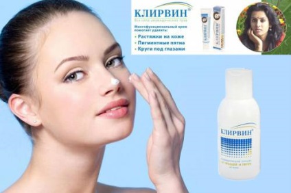 Klirvin comentarii acnee și aplicarea de loțiune, cremă (klirvin) Klirvin comentarii acnee și aplicarea de lotiune, crema