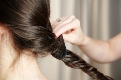 Cos Fishtail (variante panglica țese coadă de pește) Kos Fishtail