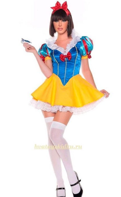 Zapada costum alb, site-ul de moda (Snow White) Zapada costum alb, site-ul de moda