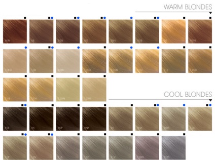 Pictura «Goldwell topchic» (goldvell topshik), paleta de culori, comentarii (goldvell topshik paleta) Pictura «Goldwell topchic» (goldvell topshik), paleta de culori, comentarii