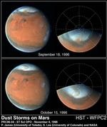 Red Star - Marte - Astronomie și spațiu (pete intunecate care) Red Star - Marte - Astronomie și spațiu