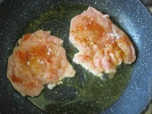 cotlet de pui cu ananas (rețete file de pui) friptură de pui cu ananas