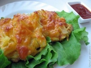 cotlet de pui cu ananas (rețete file de pui) friptură de pui cu ananas