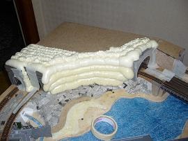 Model de cale ferată cu mâinile lor (de fier) Model de cale ferată cu mâinile lor