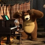 Mașa și Ursul de 19 Seria repetiție a orchestrei - viziona desene animate on-line (repetitii) Mașa și Ursul de 19 Seria repetiție a orchestrei - ceas desene animate on-line