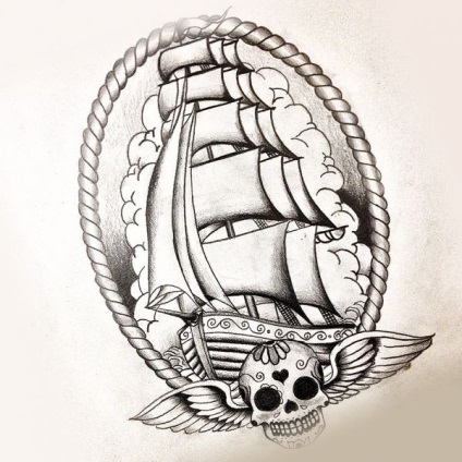 tatuaje Marine sensul fotografii, schițe (schițe) tatuaje Marine sensul fotografii, schițe